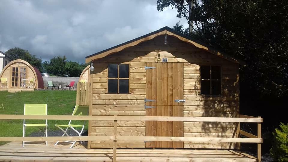 Shannon Estuary Glamping Effernan Bagian luar foto